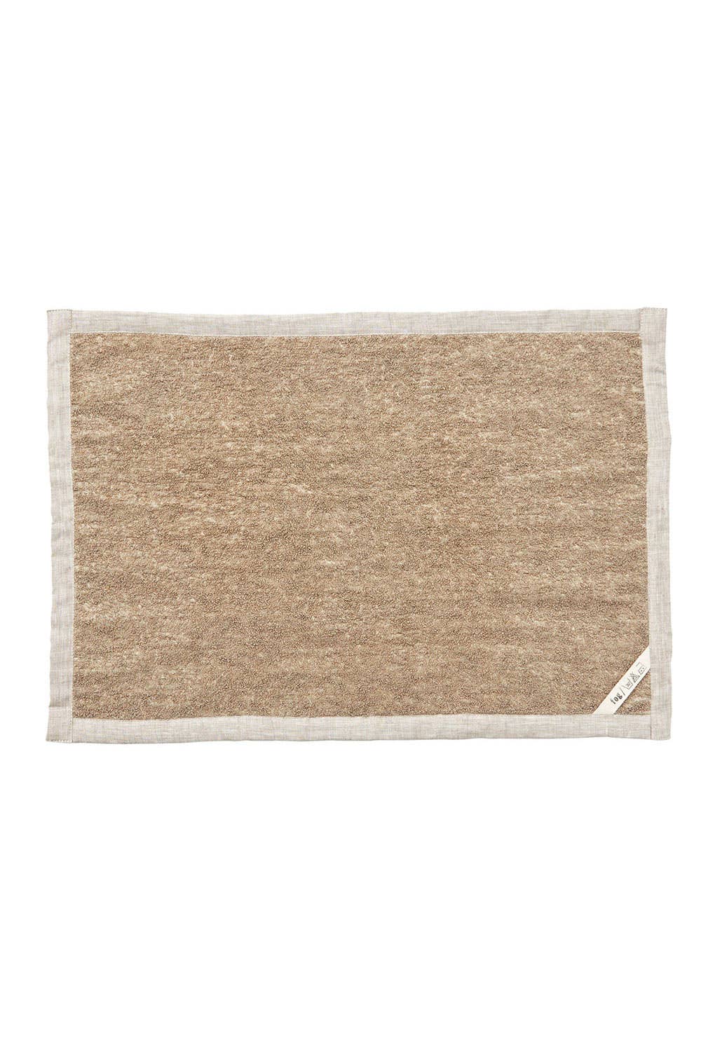 Fog Linen Work Linen Pile Bath Mat