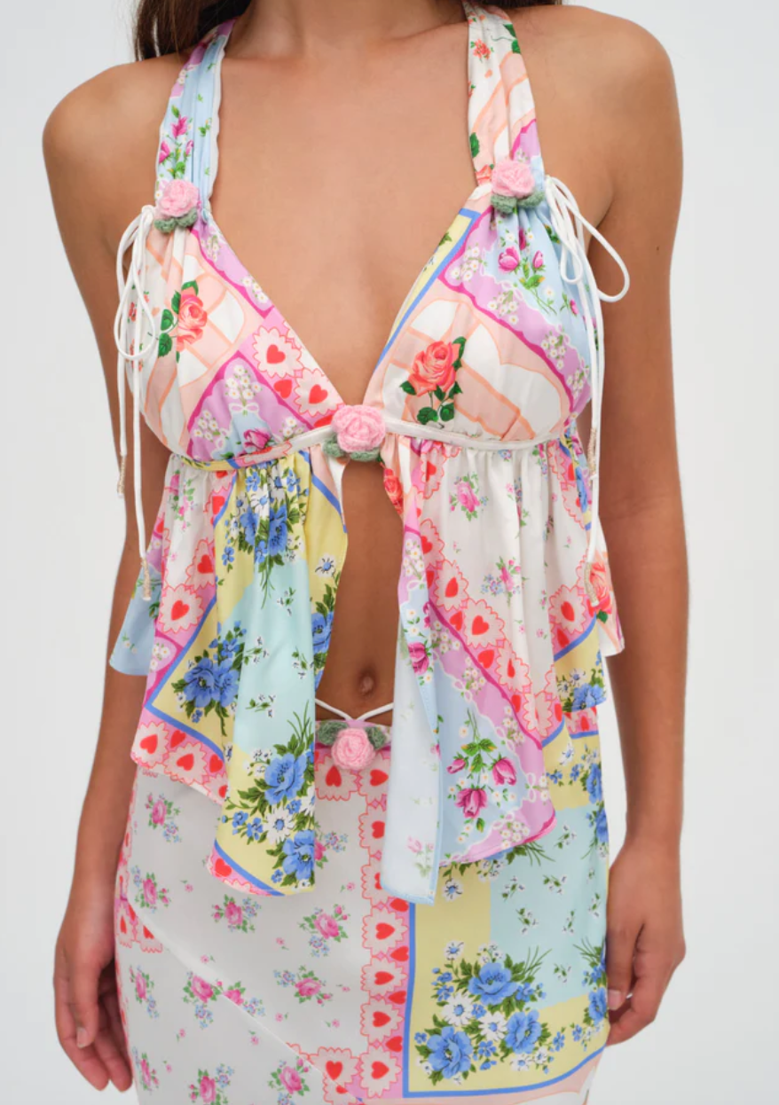 For Love and Lemons Cassandra Top | Sea Legs