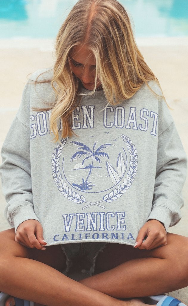 Show Me Your Mumu Golden Coast Snooze Sweatshirt Sea Legs